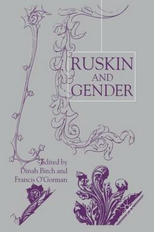 Cover of Ruskin and Gender