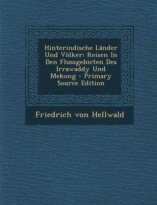 Book cover for Hinterindische Lander Und Volker