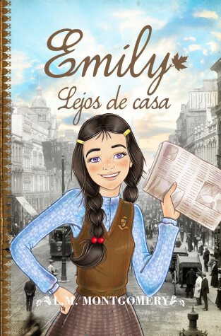 Book cover for Emily Lejos de Casa
