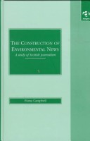 Book cover for The Construction of Environmental News