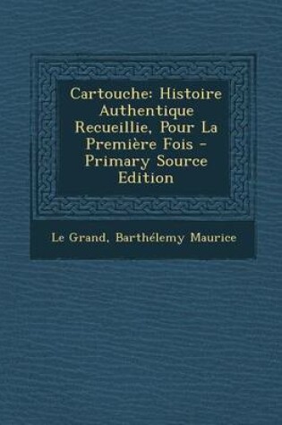 Cover of Cartouche