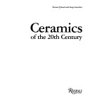 Book cover for Ceramics of the 20th Century