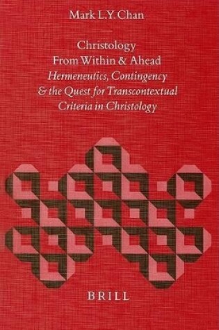 Cover of Christology From Within and Ahead