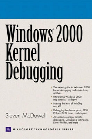 Cover of Windows 2000 Kernel Debugging