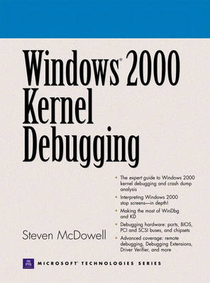 Book cover for Windows 2000 Kernel Debugging