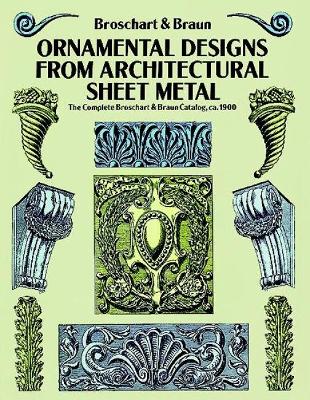 Book cover for Ornamental Designs from Architectural Sheet Metal