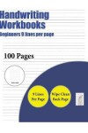 Book cover for Handwriting Workbooks (Beginners 9 lines per page)