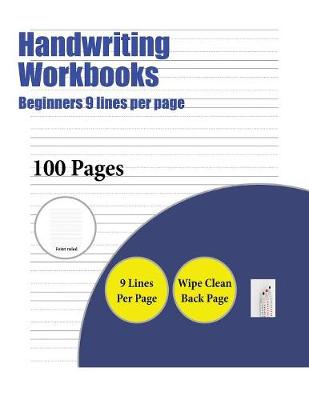 Book cover for Handwriting Workbooks (Beginners 9 lines per page)