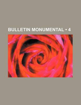 Book cover for Bulletin Monumental (4)