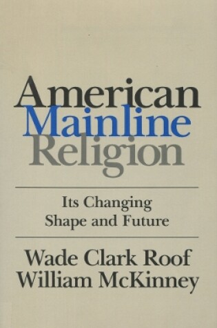 Cover of American Mainline Religion