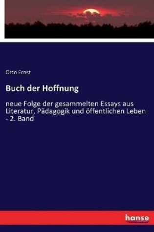 Cover of Buch der Hoffnung