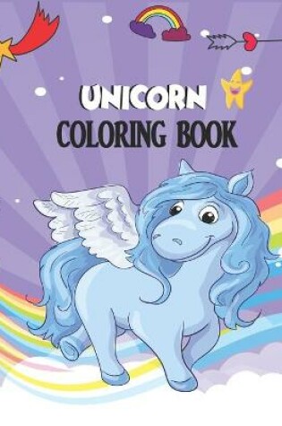 Cover of Unicorn Coloring Book