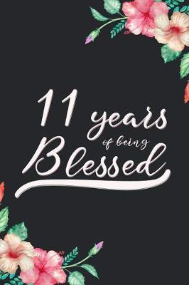 Book cover for Blessed 11th Birthday Journal