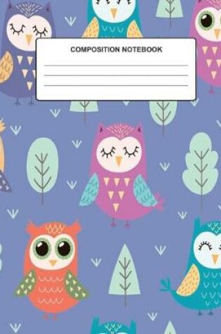 Cover of Composition Notebook Owl