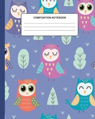 Book cover for Composition Notebook Owl