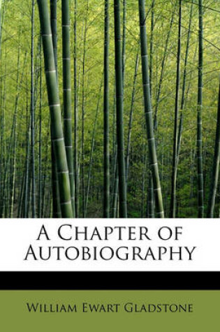 Cover of A Chapter of Autobiography