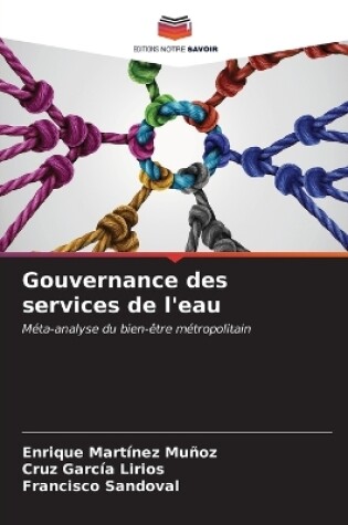 Cover of Gouvernance des services de l'eau