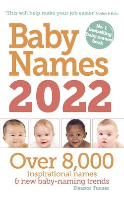 Book cover for Baby Names 2022