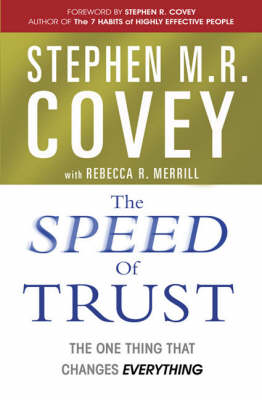 Book cover for The Speed of Trust