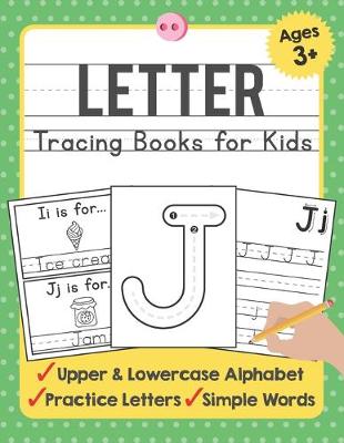 Book cover for Letter Tracing Books for Kids Ages 3-5