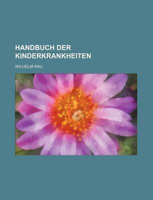 Book cover for Handbuch Der Kinderkrankheiten