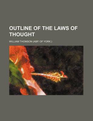 Book cover for Outline of the Laws of Thought
