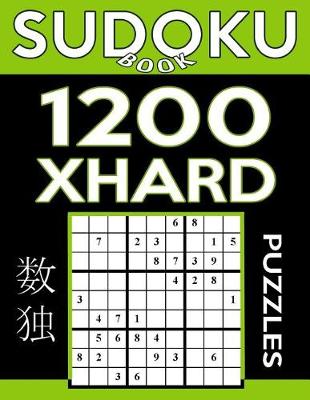 Book cover for Sudoku Book 1,200 Extra Hard Puzzles