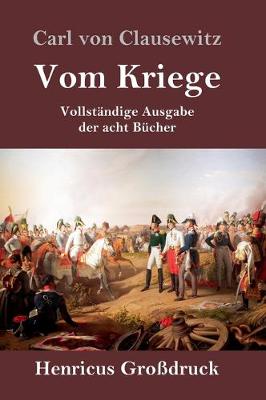 Book cover for Vom Kriege (Grossdruck)