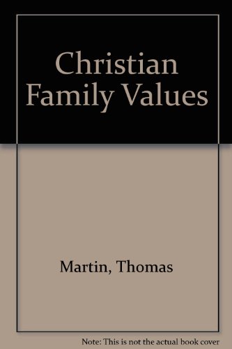 Book cover for Christian Family Values