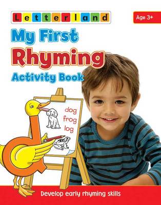 Book cover for My First Rhyming Activity Book