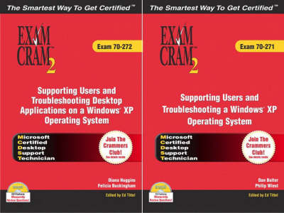 Book cover for MCDST 70-271 &70-272 Exam Cram 2 Bundle