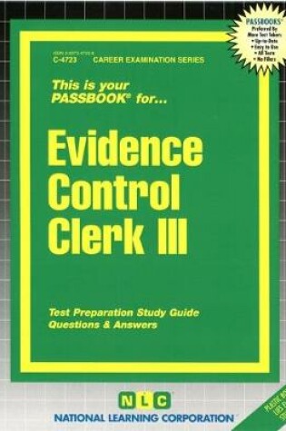 Cover of Evidence Control Clerk III