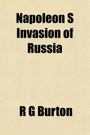 Cover of Napoleon S Invasion of Russia