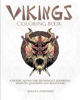 Book cover for Vikings Coloring Book