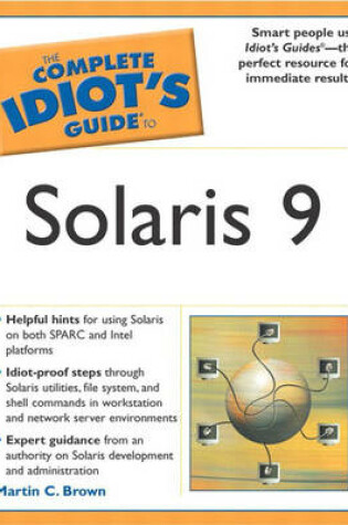 Cover of Complete Idiot's Guide to Solaris 9