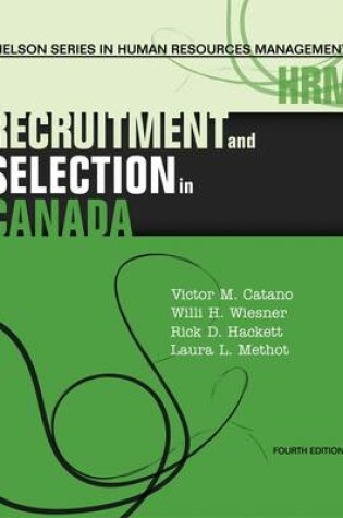 Cover of Recruitment And Selection In Canada