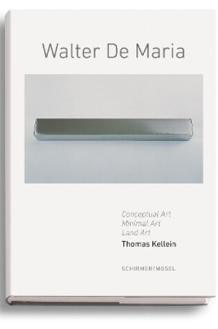 Cover of Walter De Maria