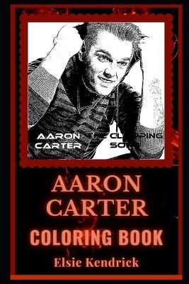 Book cover for Aaron Carter Coloring Book