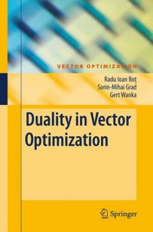 Cover of Duality in Vector Optimization