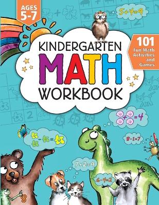 Book cover for Kindergarten Math Activity Workbook