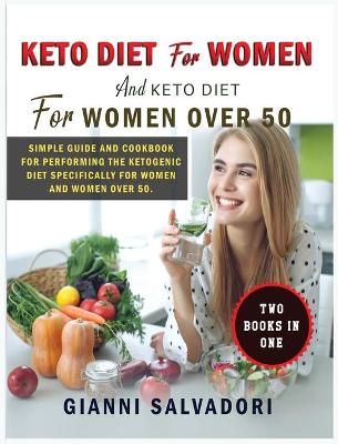 Book cover for Keto Diet for Women and Keto Diet for Women Over 50