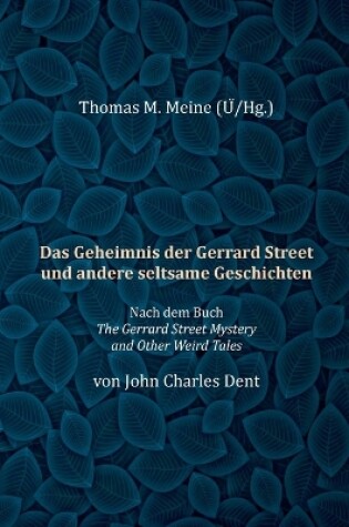 Cover of Das Geheimnis der Gerrard Street und andere seltsame Geschichten