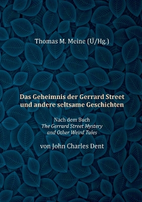 Book cover for Das Geheimnis der Gerrard Street und andere seltsame Geschichten