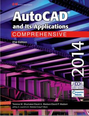 Book cover for AutoCAD and Its Applications Comprehensive 2014