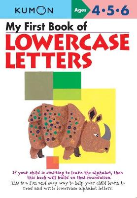 Book cover for My First Book Of Lowercase Letters