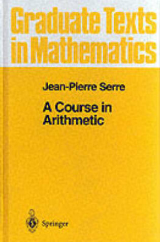 Cover of A Course in Arithmetic