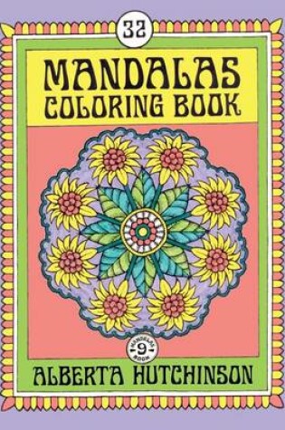 Cover of Mandalas Coloring Book No. 9