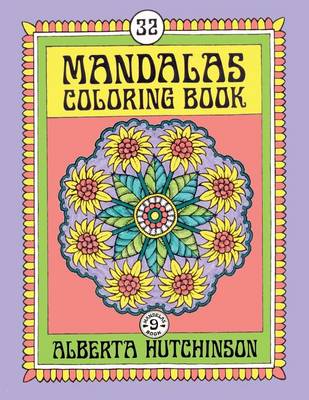 Book cover for Mandalas Coloring Book No. 9
