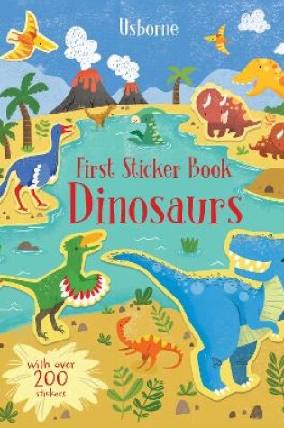 Cover of First Sticker Book Dinosaurs