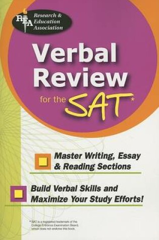 Cover of Verbal Review for the SAT